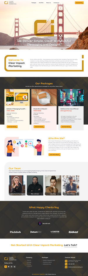 Wix Design by rightway for this project | Design: #29357398