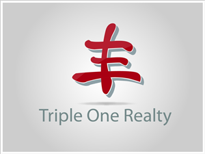 Logo Design by gopieng for Triple One Realty | Design: #748646