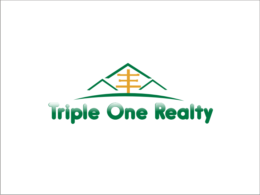 Logo Design by Blueberry for Triple One Realty | Design #761352
