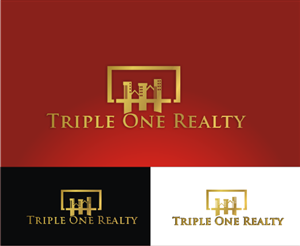 Logo Design by Blueberry for Triple One Realty | Design: #761448