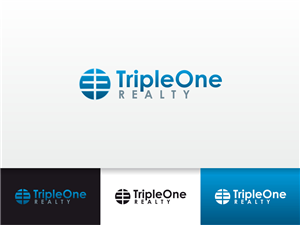 Logo Design by Atvento Graphics for Triple One Realty | Design: #765147