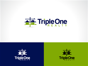 Logo Design by Grapflix 2022 for Triple One Realty | Design: #746097