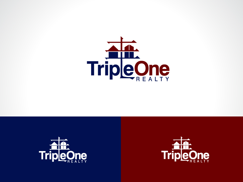 Logo Design by Grapflix 2022 for Triple One Realty | Design #746099