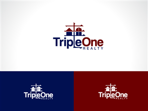 Logo Design by Grapflix 2022 for Triple One Realty | Design: #746099