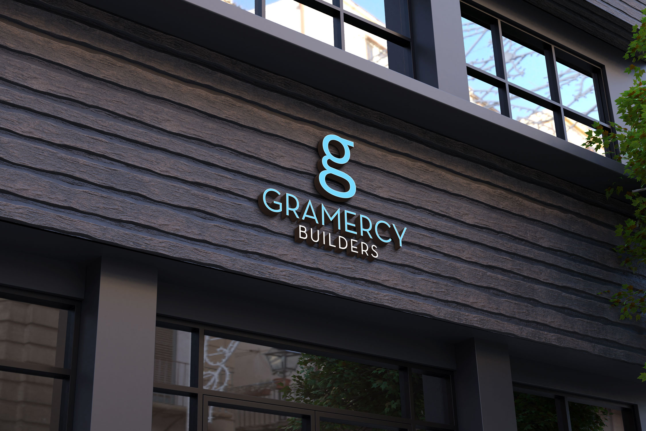 Logo Design by Kavth for Gramercy Builders | Design #29387664