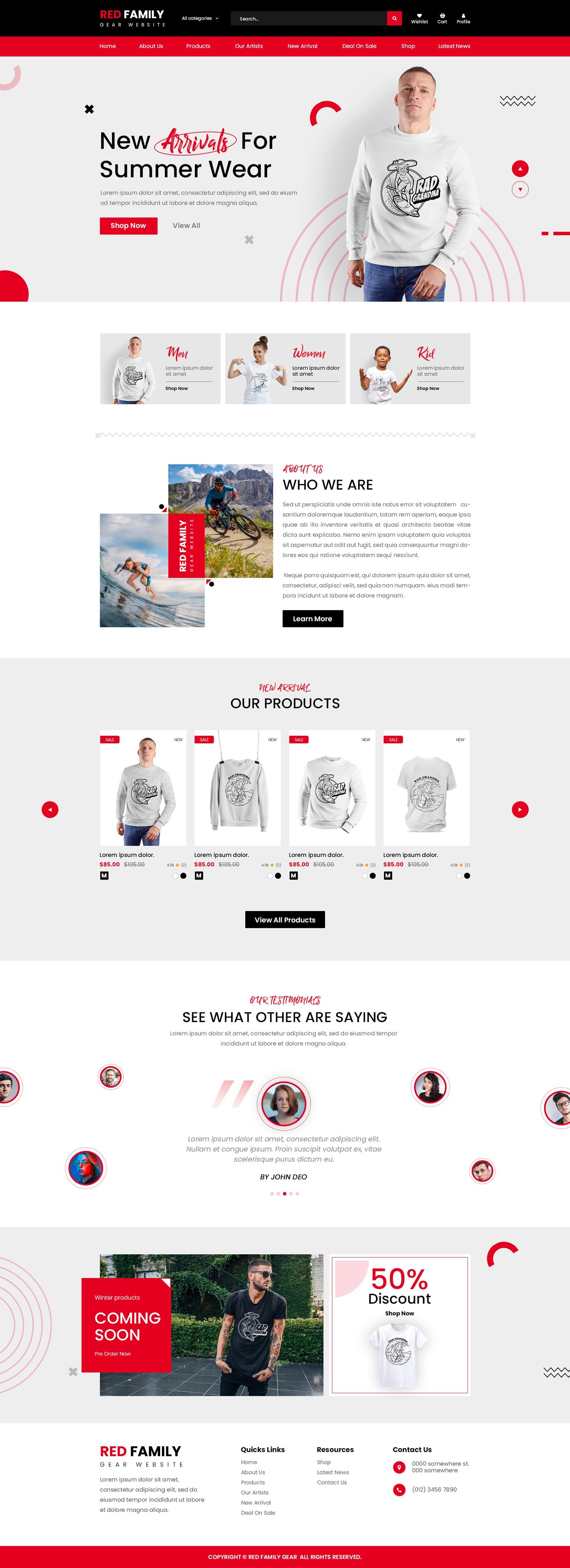 Shopify Design by Zanek for this project | Design #29359567