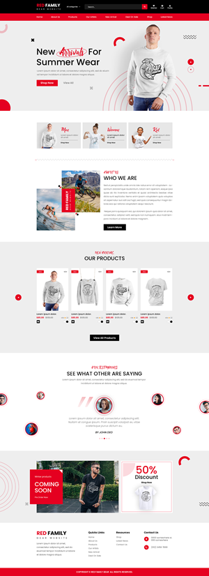 Shopify Design by Zanek