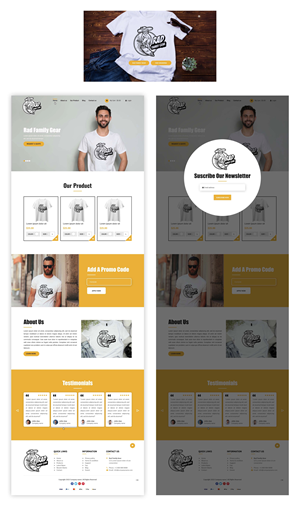 Shopify-Design von pb für dieses Projekt | Design: #29359993