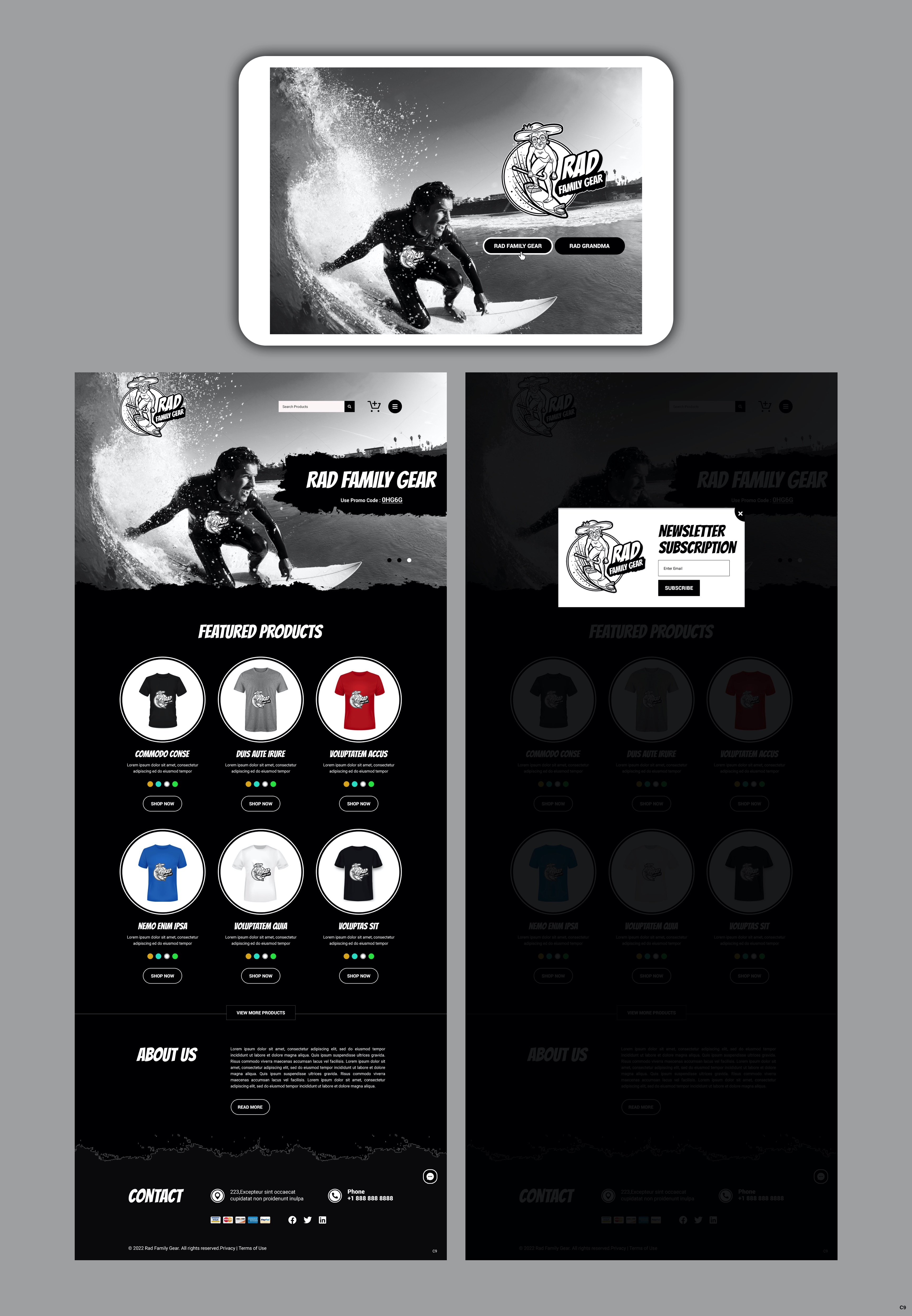 Shopify Design by pb for this project | Design #29359995