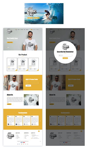 Shopify-Design von pb für dieses Projekt | Design: #29365510