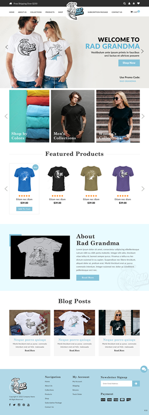 Shopify-Design von pb für dieses Projekt | Design: #29373697