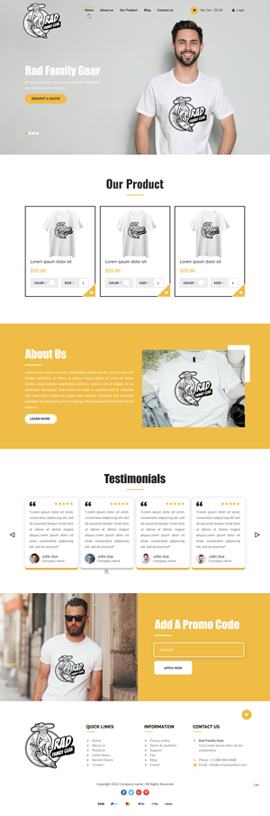 Shopify-Design von pb für dieses Projekt | Design: #29373698