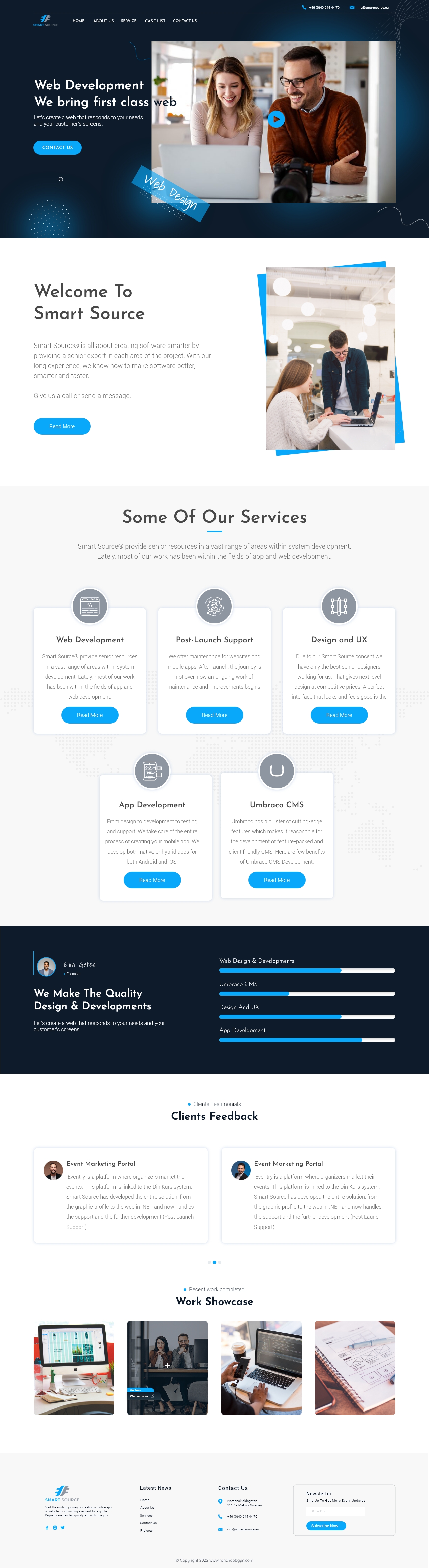 Web Design by CreativeSoma for Smart Source | Design #29371979