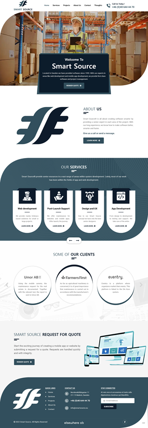 Web Design by pb for Smart Source | Design: #29360007