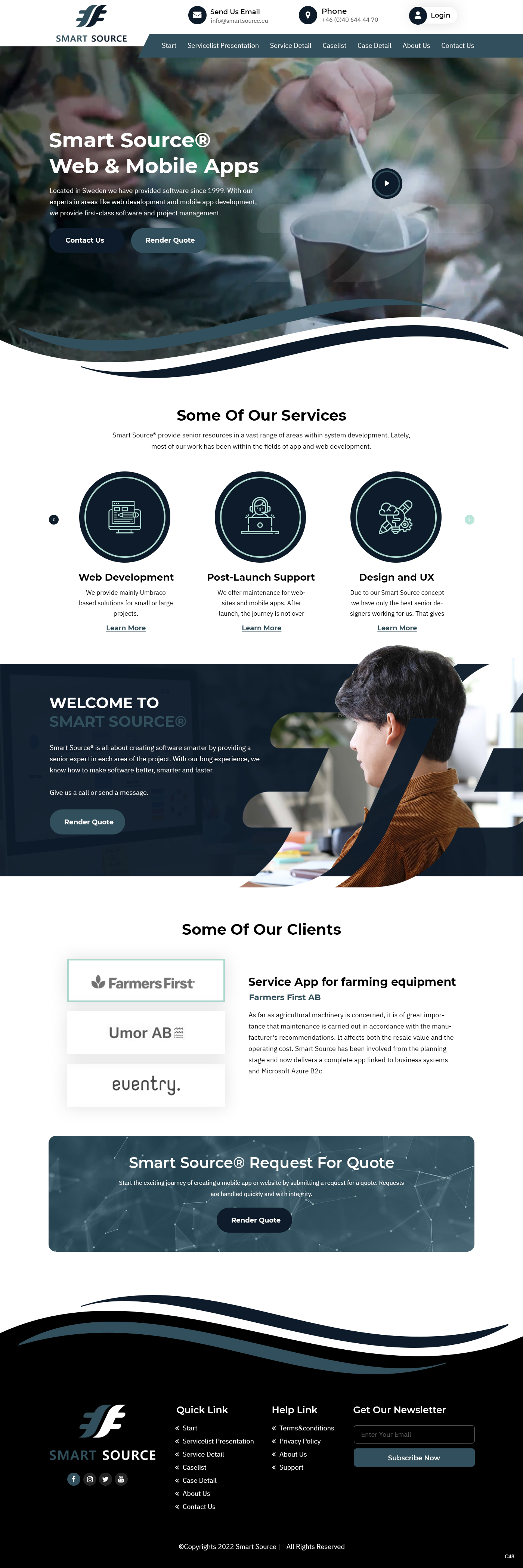 Web Design by pb for Smart Source | Design #29360009