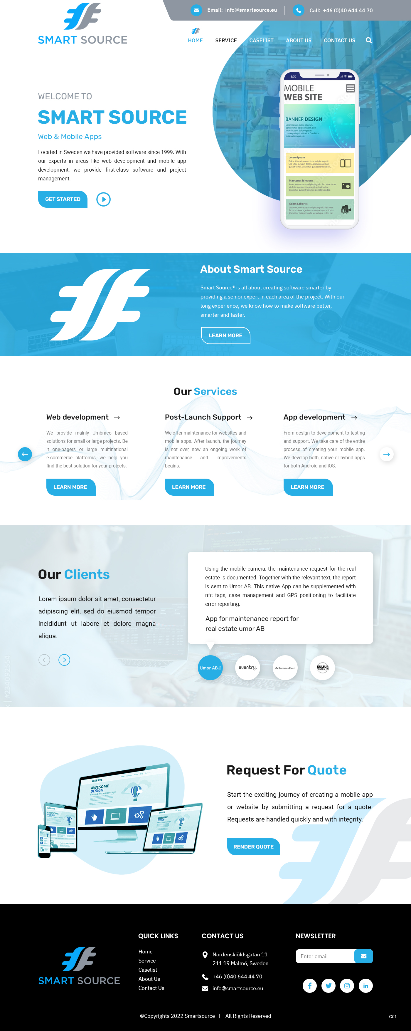 Web Design by pb for Smart Source | Design #29360012