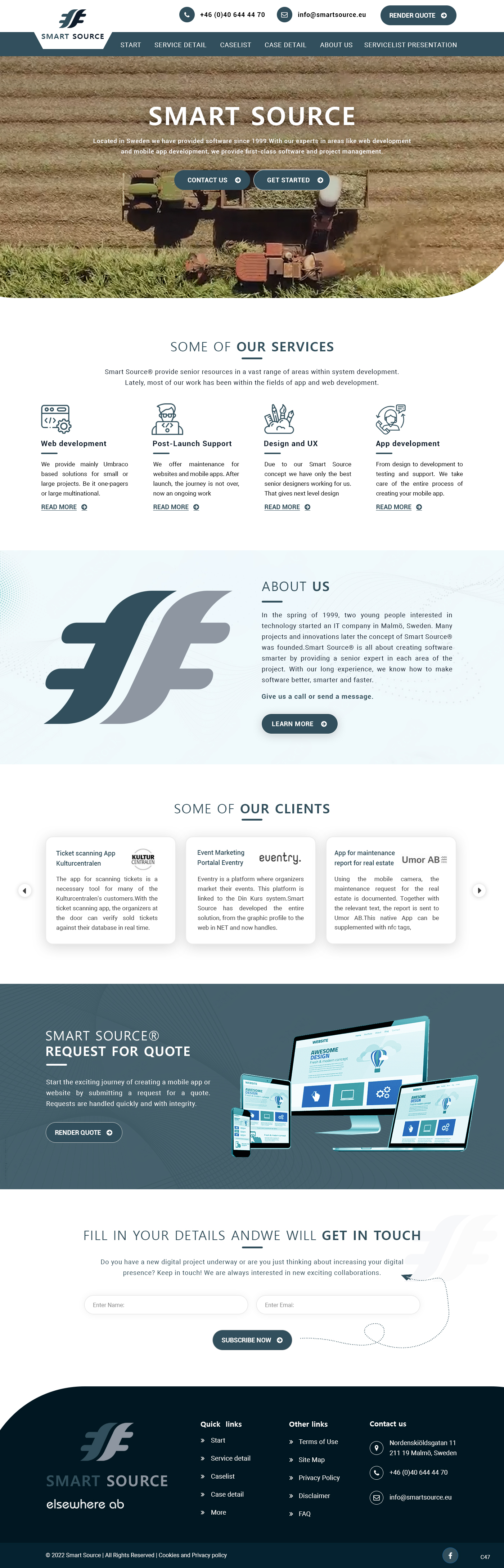 Web Design by pb for Smart Source | Design #29360013