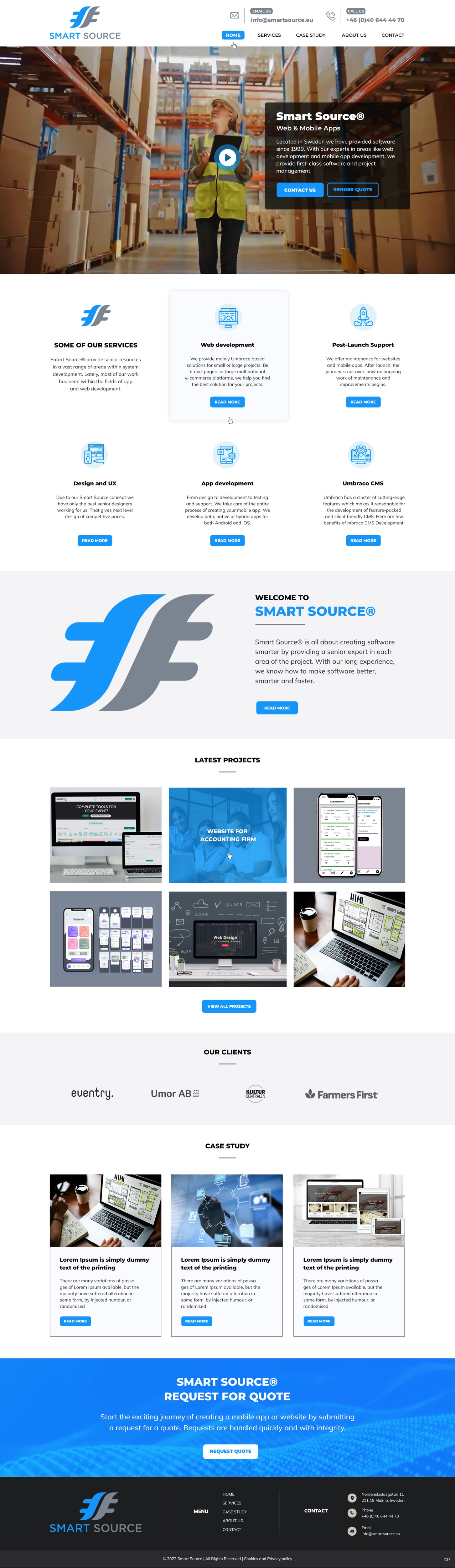 Web Design by pb for Smart Source | Design #29360014