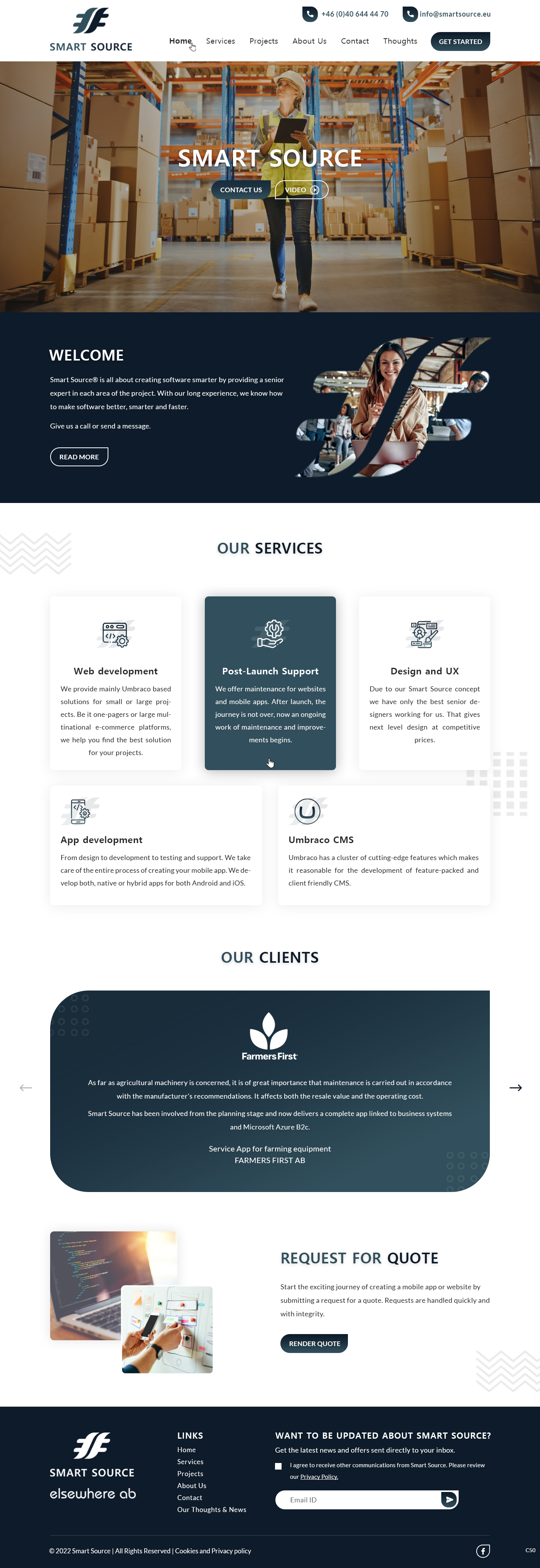 Web Design by pb for Smart Source | Design #29365514