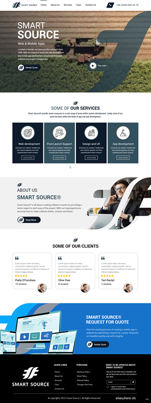 Web Design by pb for Smart Source | Design: #29365516