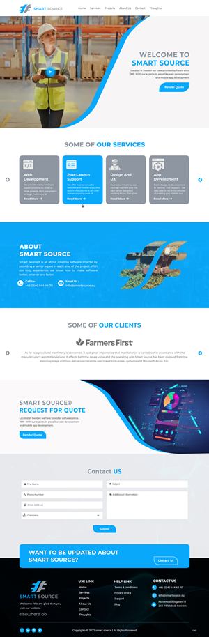 Web Design by pb for Smart Source | Design: #29365517