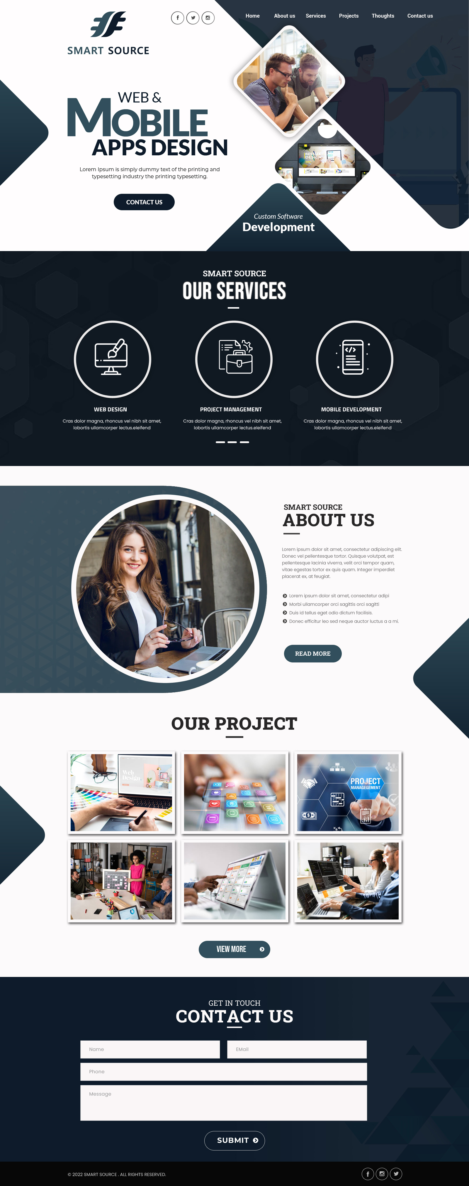 Web Design by Dream Logo Design for Smart Source | Design #29359235