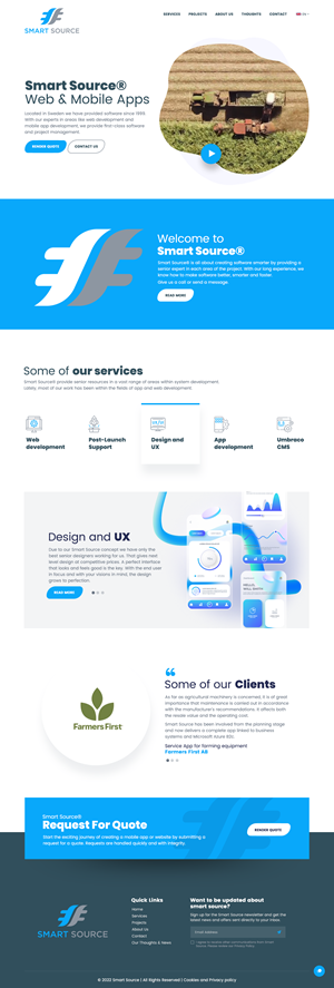 Diseño Web por nzdesigners para Smart Source | Diseño #29376114