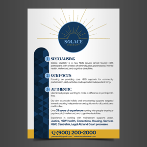 Flyer Design by Designers Hub for this project | Design: #29373785