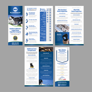 Elite Group Property Inspections Brochure Design | Brochure Design by MarkoE
