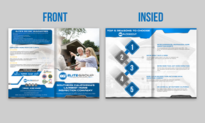 Elite Group Property Inspections Brochure Design | Diseño de Brochure por Sun Creative