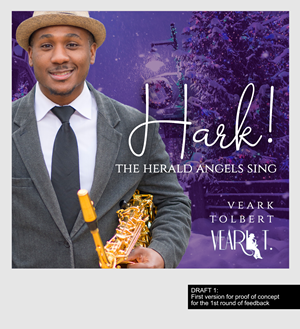 Hark The Angels by Vearl Tolbert | CD-Cover-Design von AnninWonderland