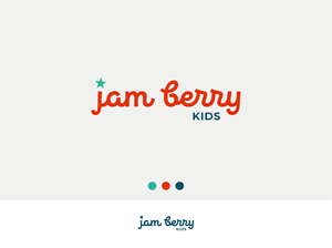 Jam Berry KIDS | Logo-Design von kiyeandco