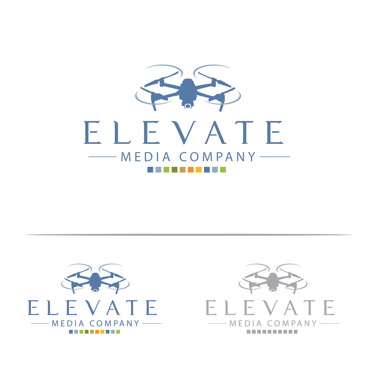 Logo Design by GODDREAMCREATION for Elevate Media Company | Design #29381453