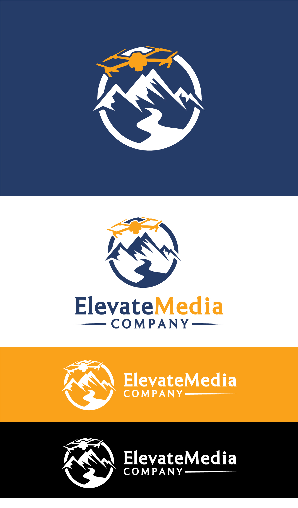 Logo-Design von M Habib für Elevate Media Company | Design #29398558