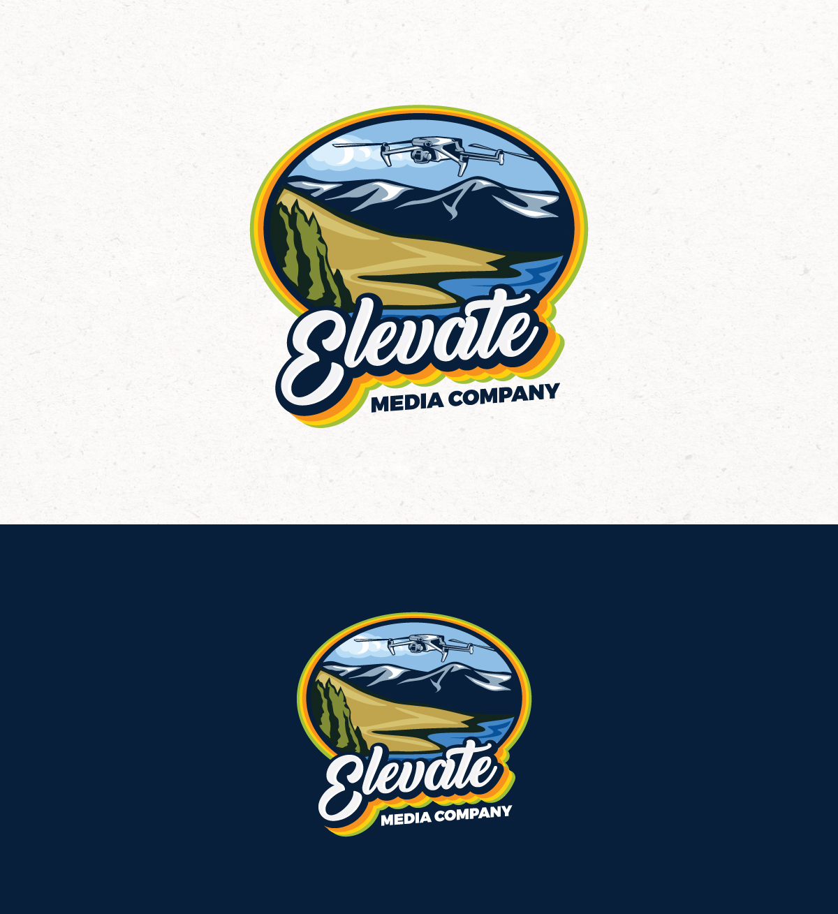 Logo-Design von step forward 2 für Elevate Media Company | Design #29356438