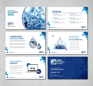 Company Powerpoint Templates | Stationery Design by artbitin