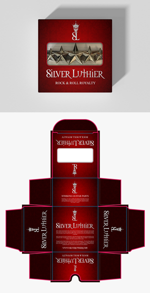 Guitar parts retail packaging | Verpackungs-Design von SAI DESIGNS