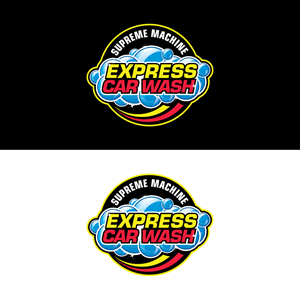 Supreme Machine Express Car Wash | Logo Design by Sujit Banerjee