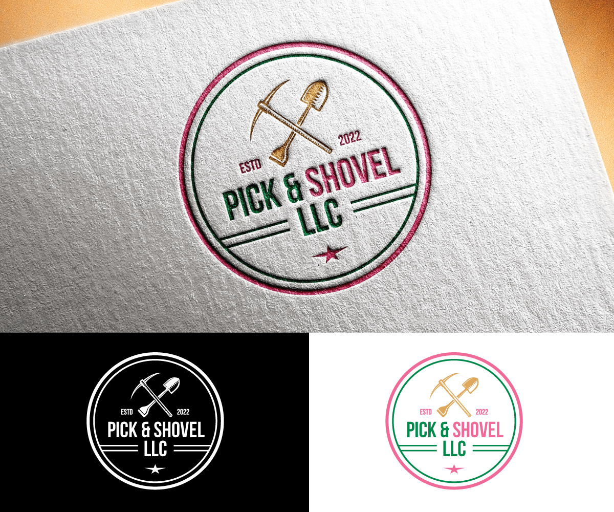 Logo Design by sol design2 for Pick & Shovel  | Design #29356600