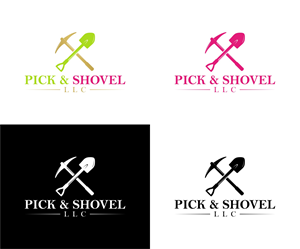 Logo Design by alkaline for Pick & Shovel  | Design: #29374869