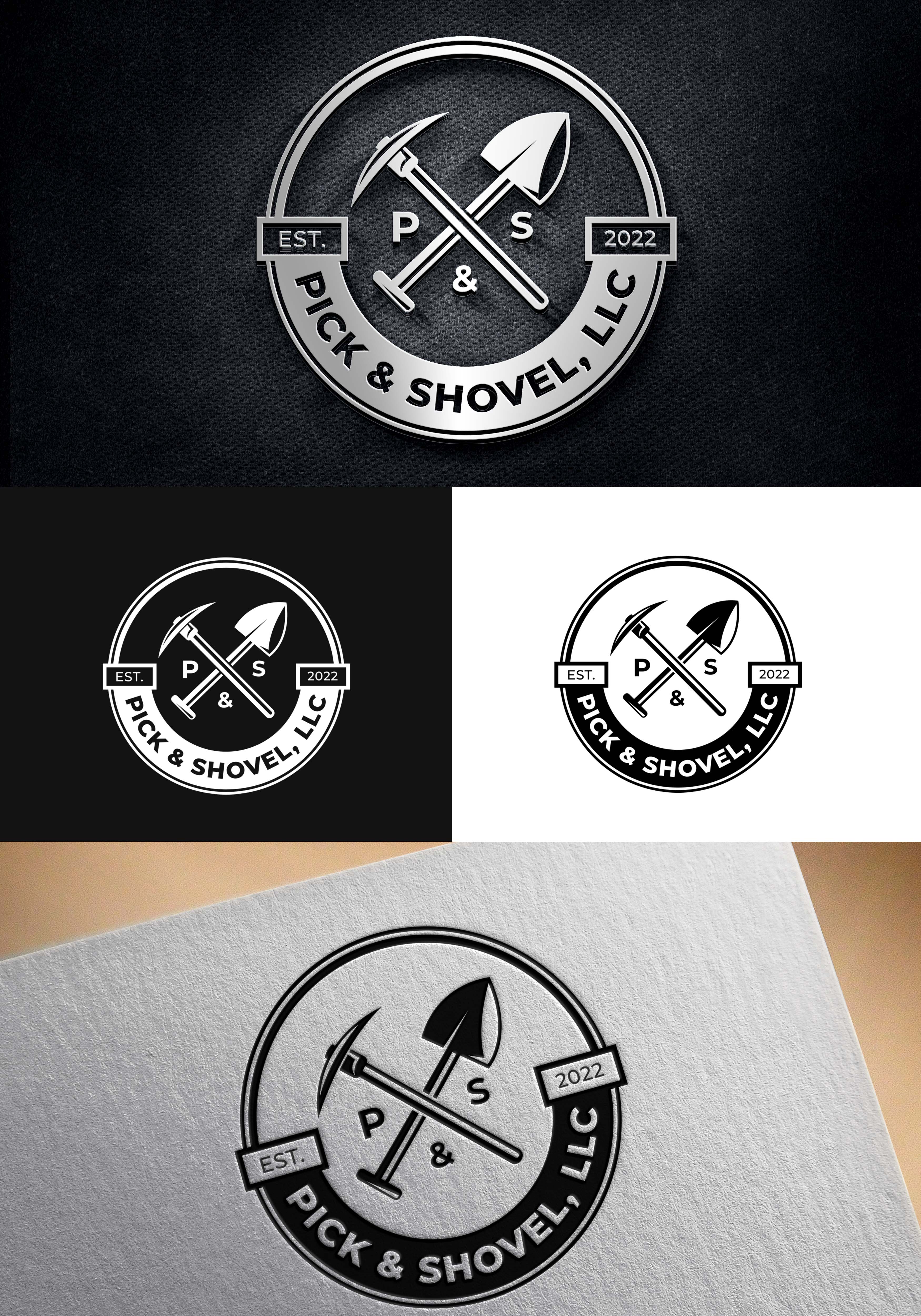 Logo Design by Graphixpointt for Pick & Shovel  | Design #29356381