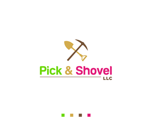 Logo Design by ecorokerz for Pick & Shovel  | Design: #29357064