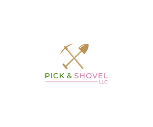 Logo Design by ecorokerz for Pick & Shovel  | Design: #29357394