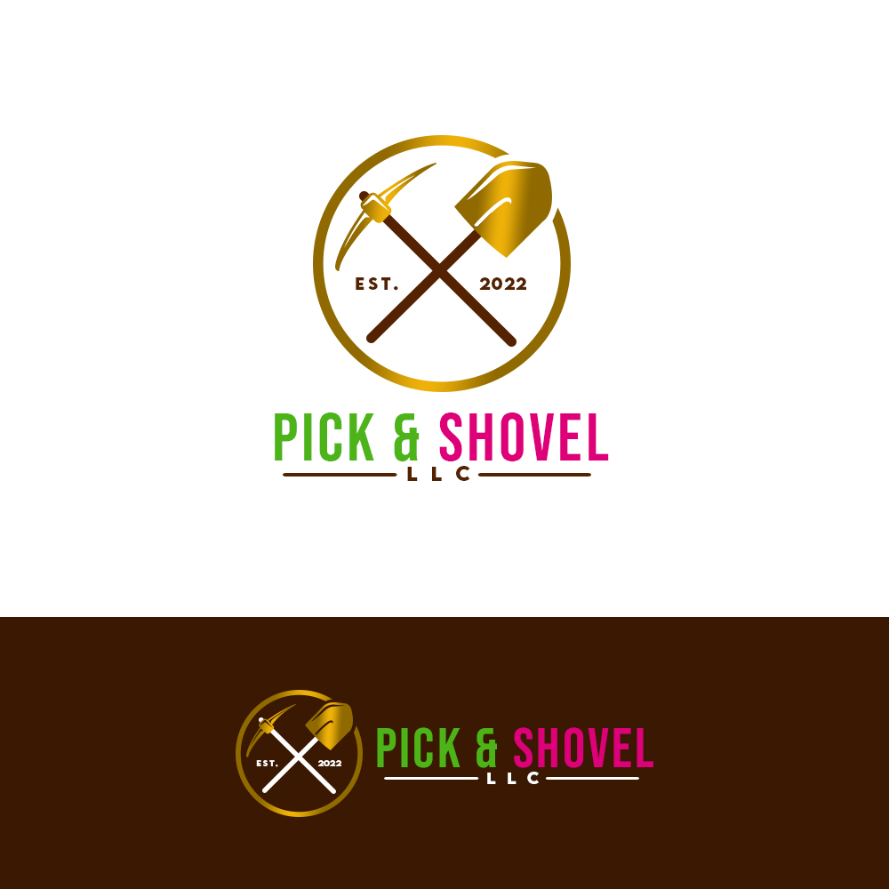Logo Design by PsyPen for Pick & Shovel  | Design #29356069