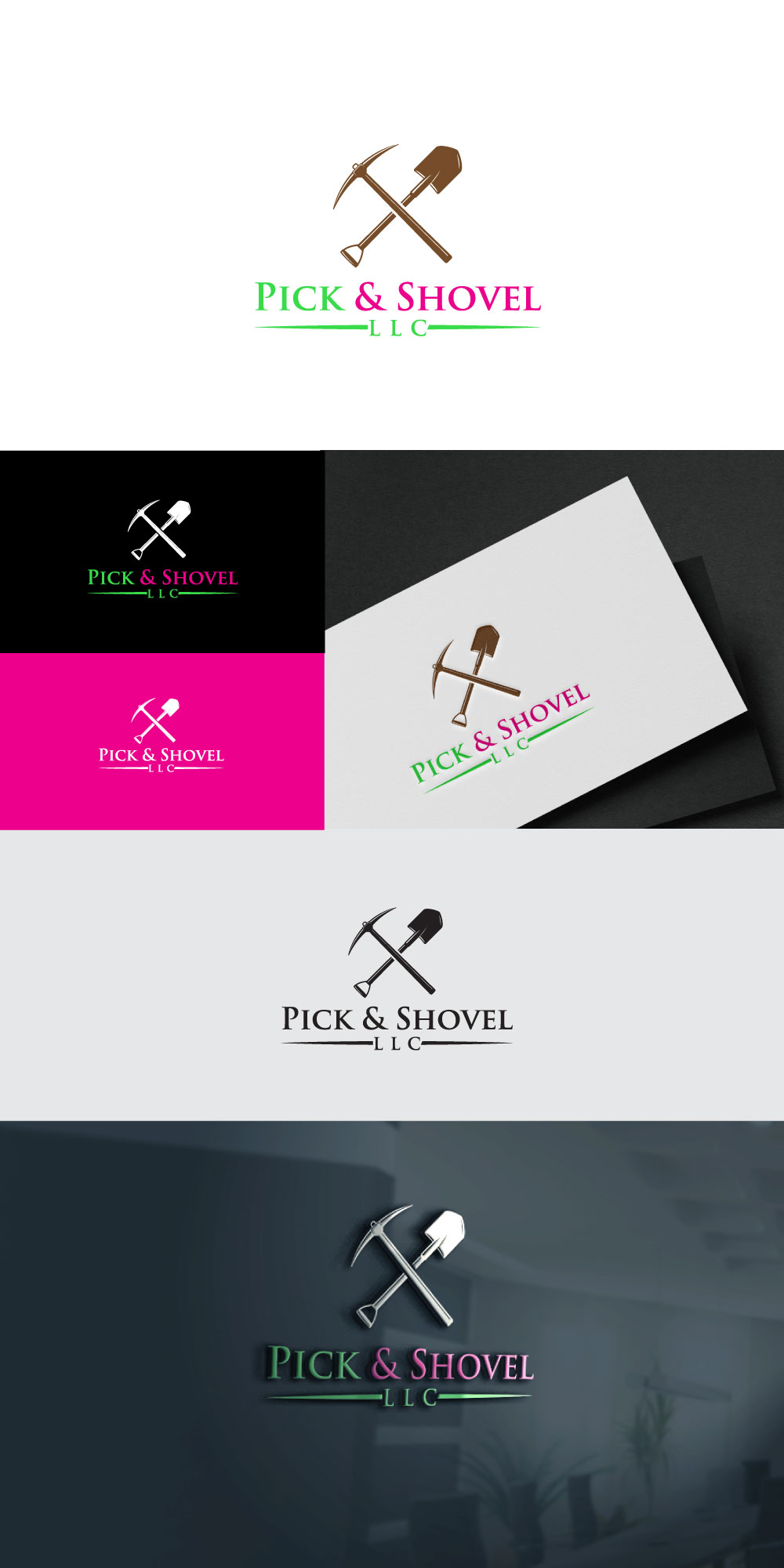 Logo-Design von Best One für Pick & Shovel  | Design: #29402739