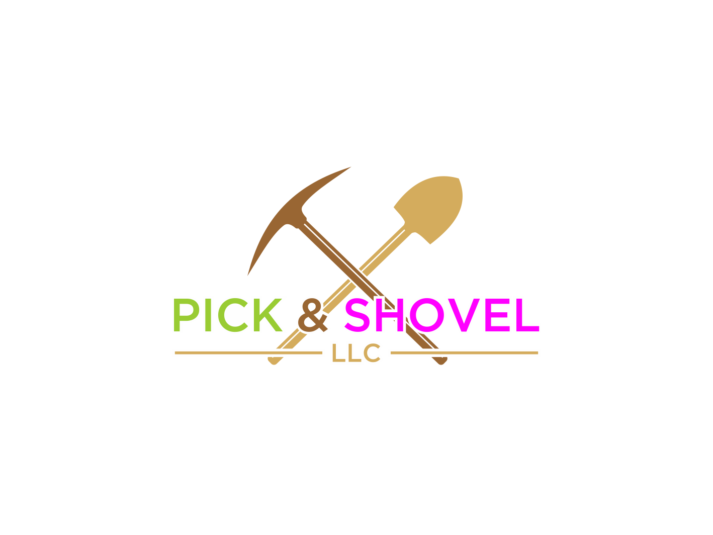 Logo Design by BNdesigner for Pick & Shovel  | Design #29363752