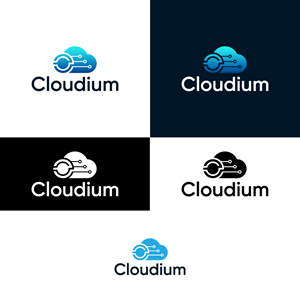 Cloudium | Logo Design by RKsharma