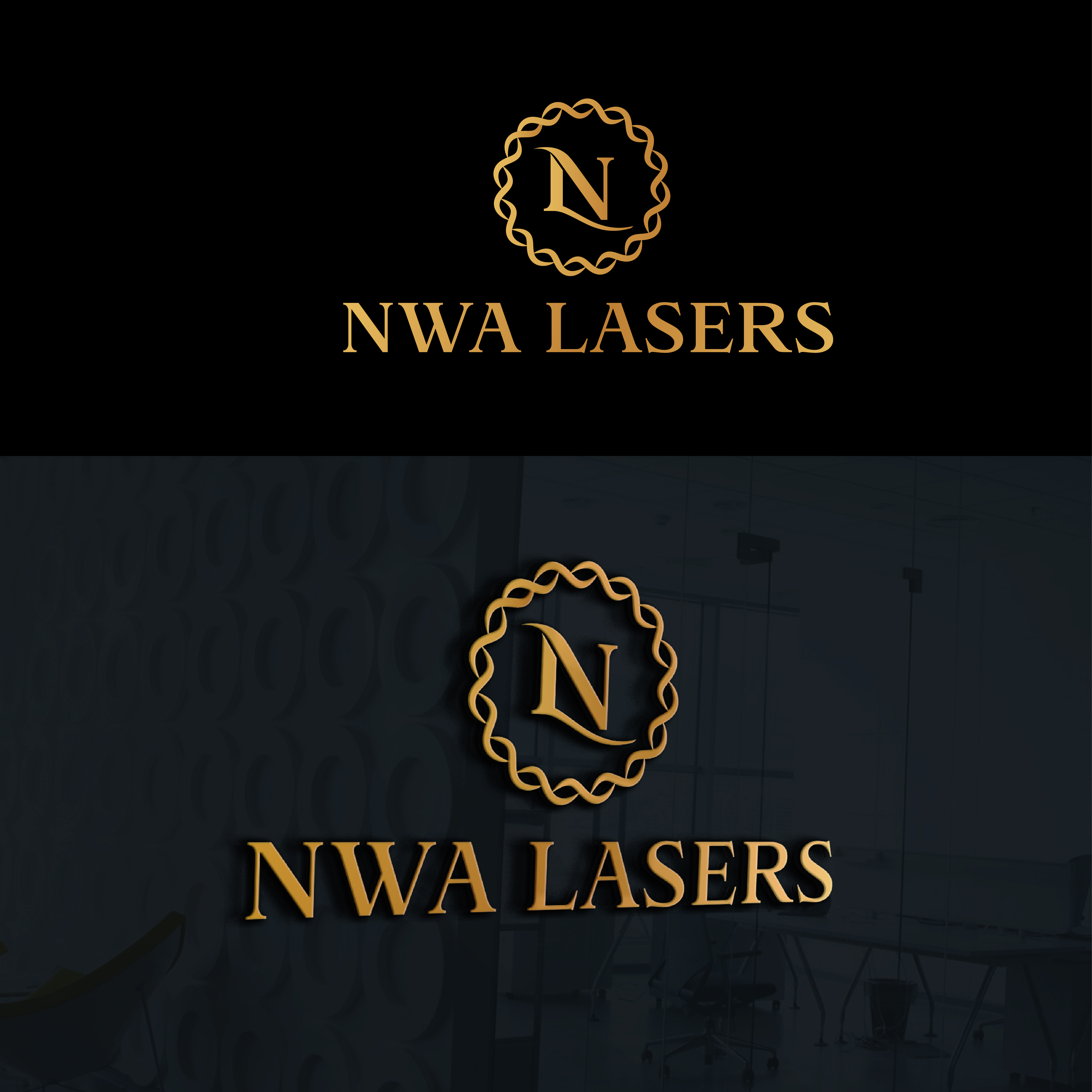 Logo Design by sarrita for NWA Lasers and Healthcare, LLC  | Design #29359792
