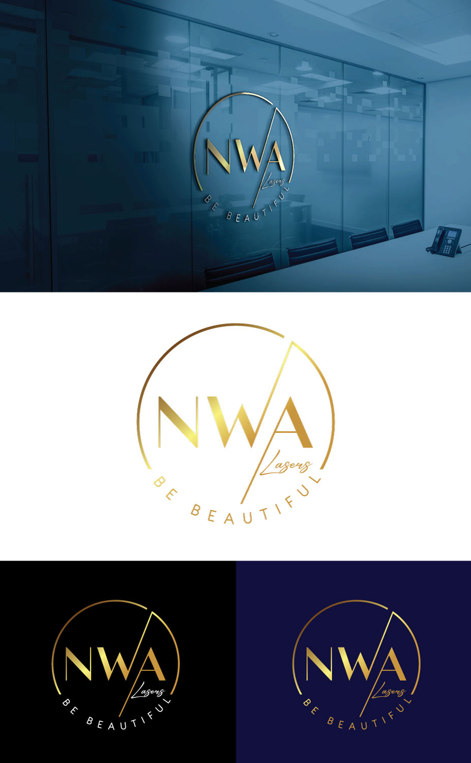 Logo Design by design 125 for NWA Lasers and Healthcare, LLC  | Design #29373398