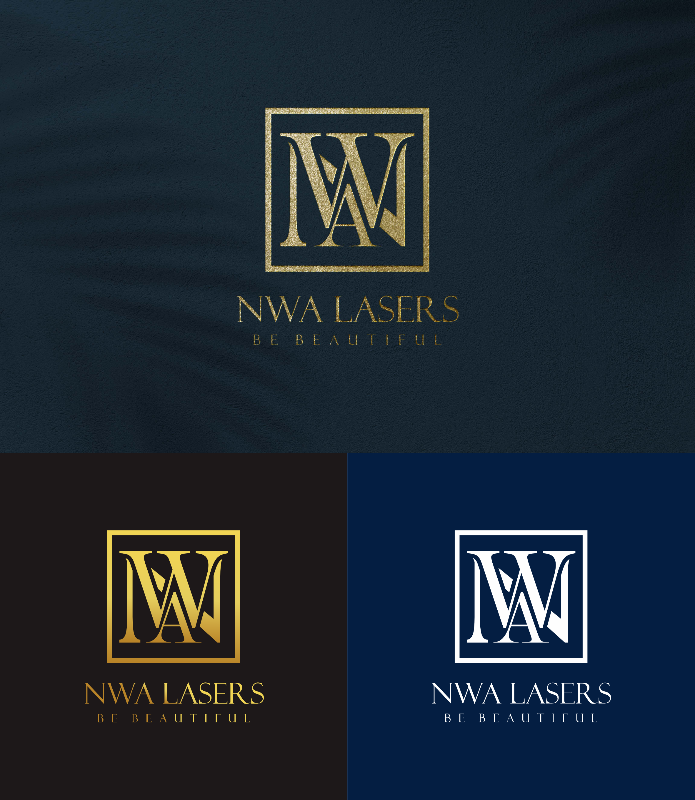 Logo Design by Design by Nilahm for NWA Lasers and Healthcare, LLC  | Design #29393238